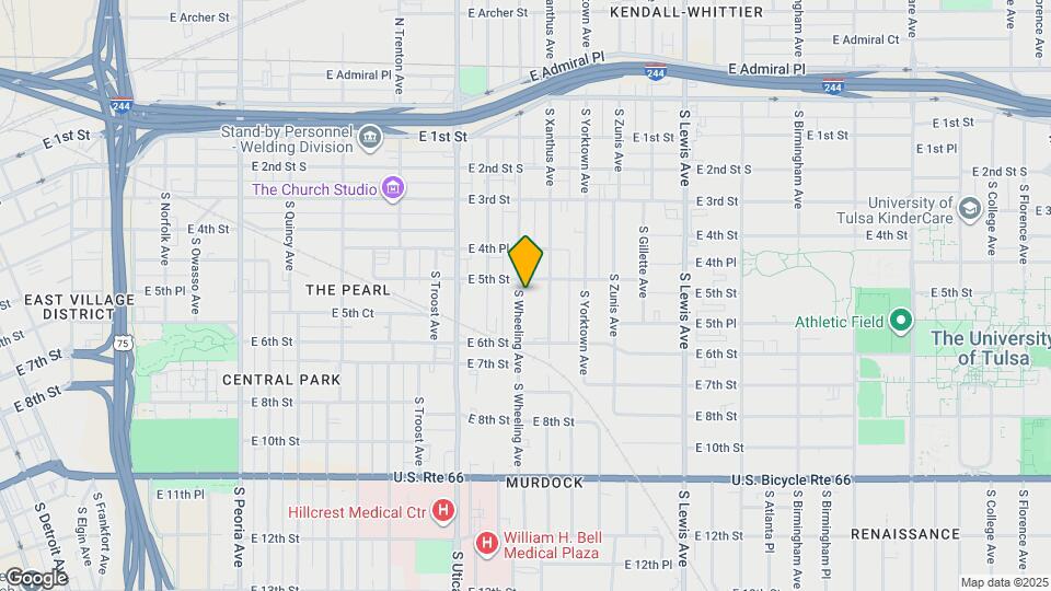 515 S Wheeling Ave Map and Location Details