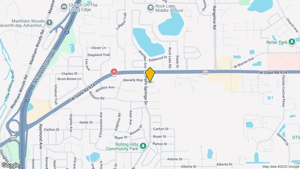 1580 Banks St Map and Location Details