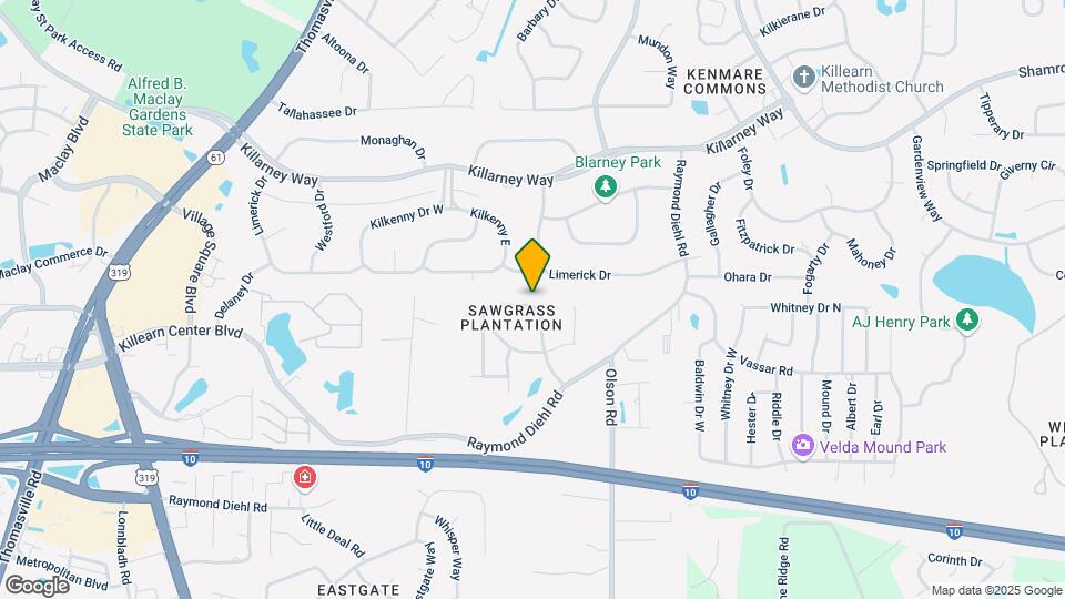 2911 Royal Palm Way Map and Location Details