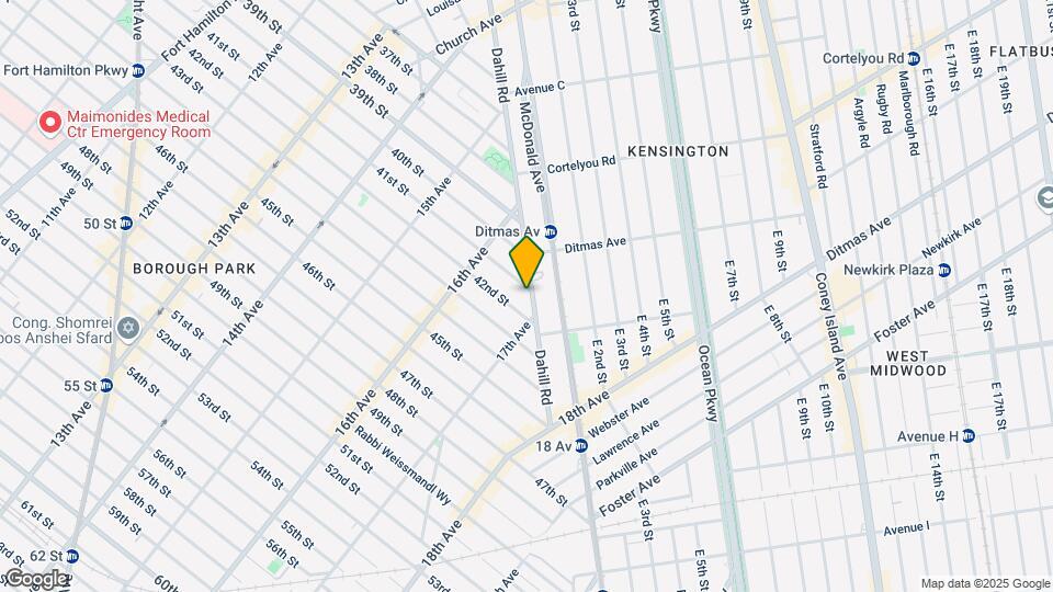 1674 41st St Mapa y Detalles de la Ubicación