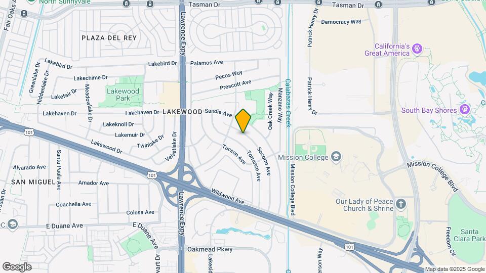 1234 Socorro Ave Map and Location Details