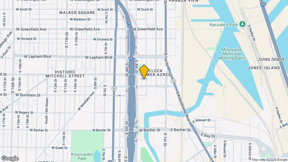 1729 S 3rd St Map and Location Details