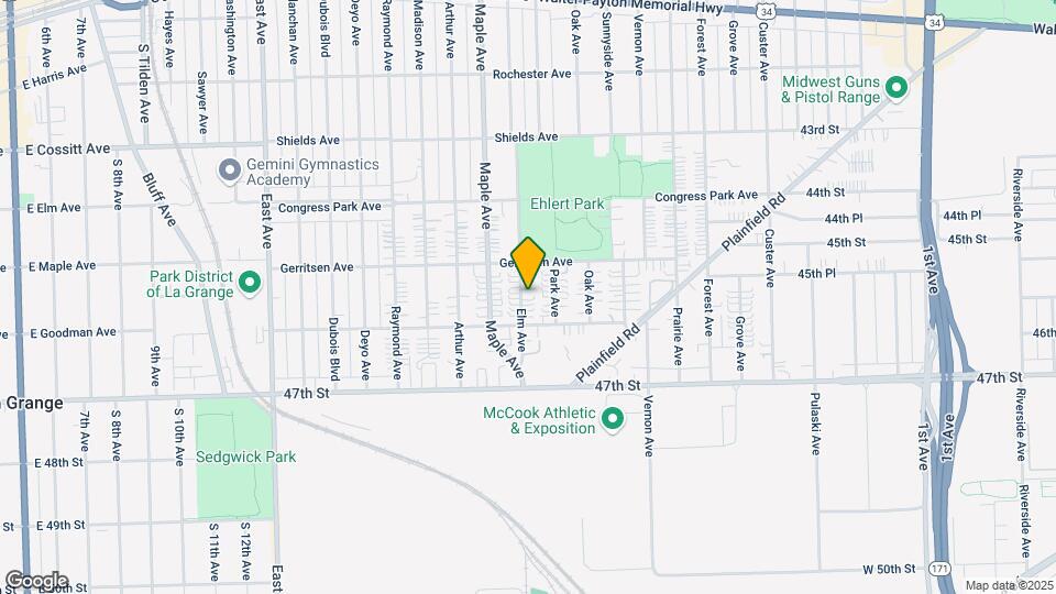 4529 Elm Ave Mapa y Detalles de la Ubicación