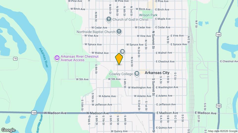 112 N 5th St Mapa y Detalles de la Ubicación