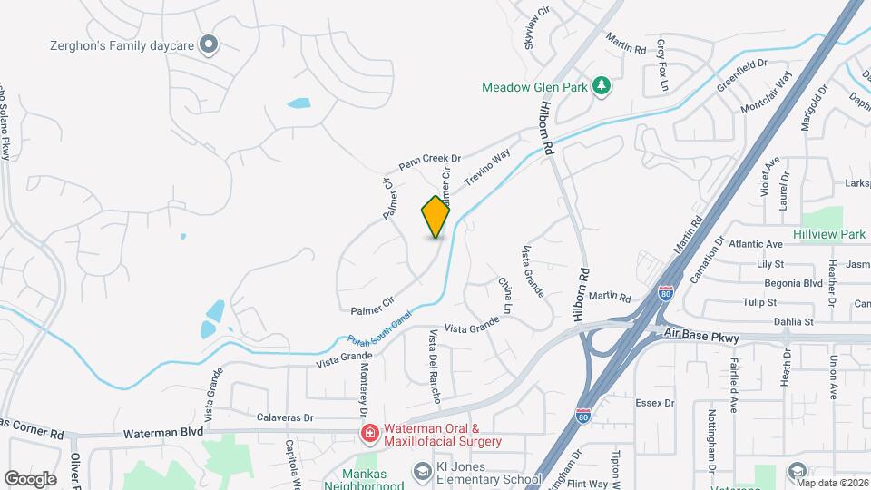 2501 Palmer Cir Map and Location Details