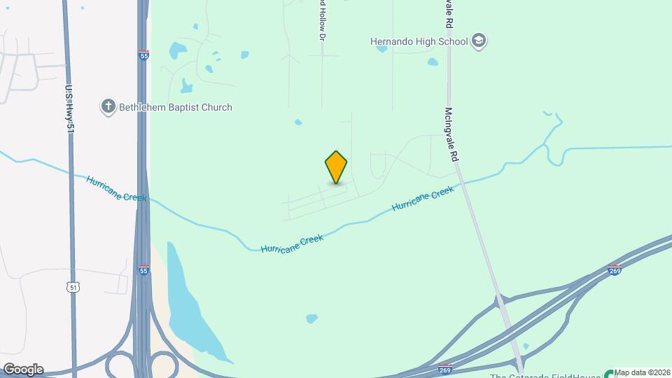 607 Sunflower St Map and Location Details