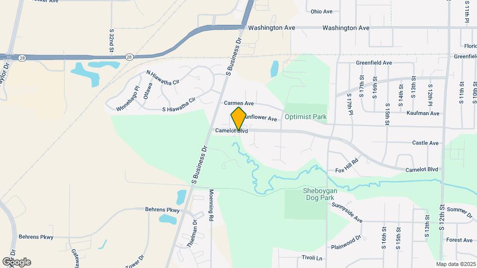 2501 Camelot Blvd Mapa y Detalles de la Ubicación