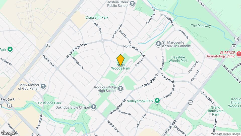 2251 Nena Crescent Map and Location Details