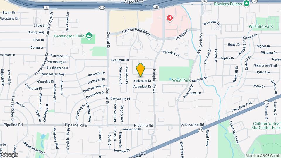 2337 Oakmont Dr Map and Location Details