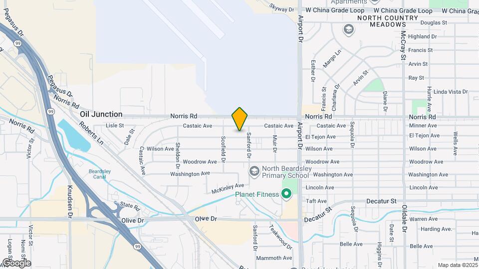 1106 El Tejon Ave Map and Location Details