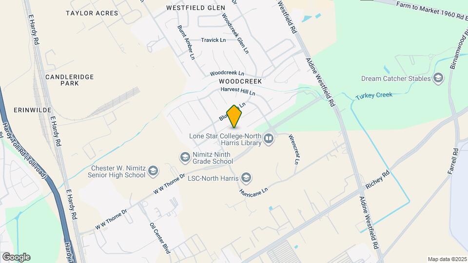 2827 Thorne Creek Ln Map and Location Details