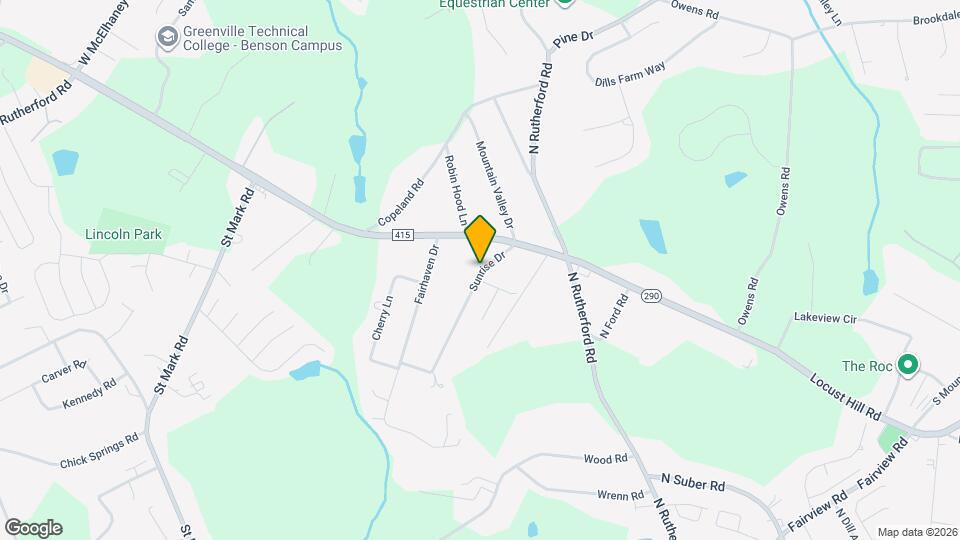 107 Sunriff Ct Map and Location Details