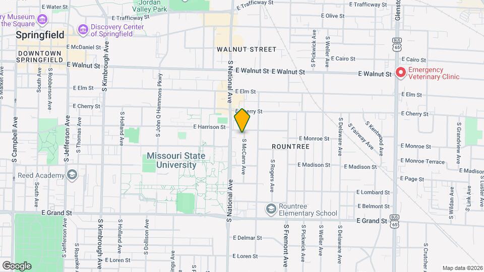 659 S McCann Ave Map and Location Details