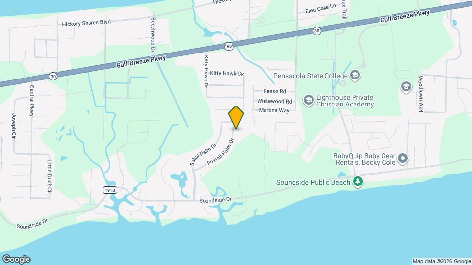 4807 Foxtail Palm Dr Map and Location Details