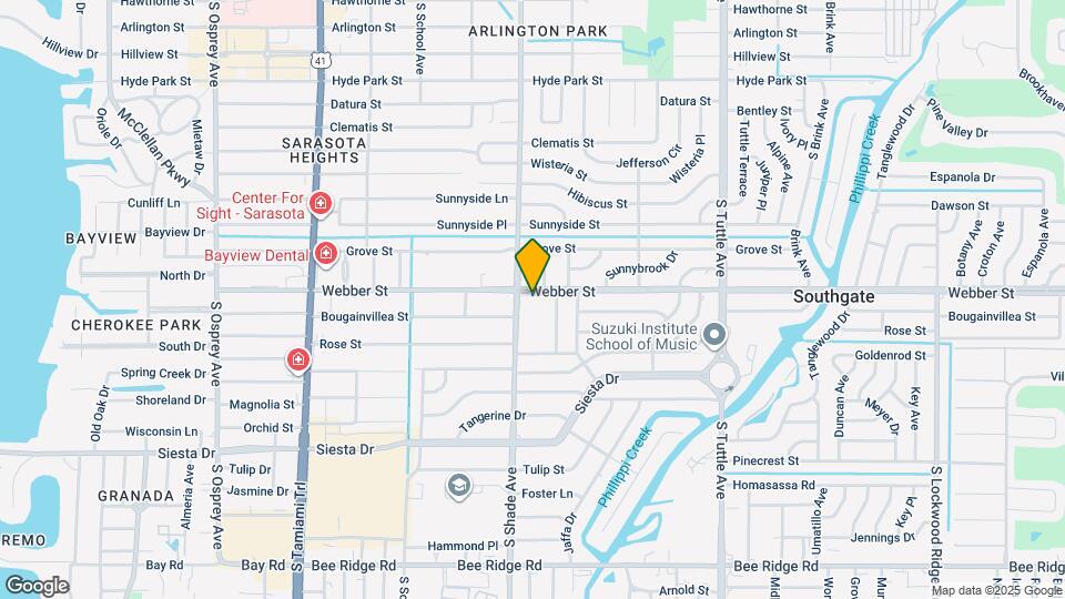 2416 Webber St Map and Location Details
