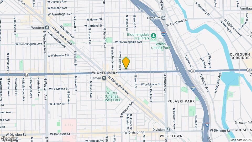 Bucktown Lofts Map and Location Details