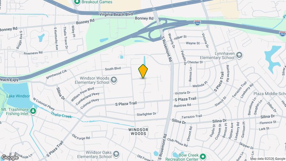 3701 Teakwood Dr Map and Location Details