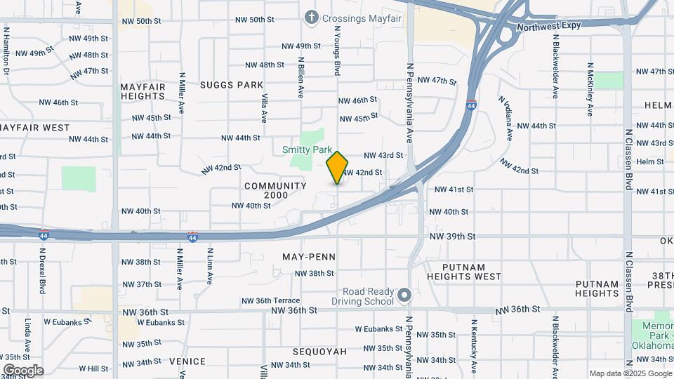 4505 N Youngs Blvd Map and Location Details