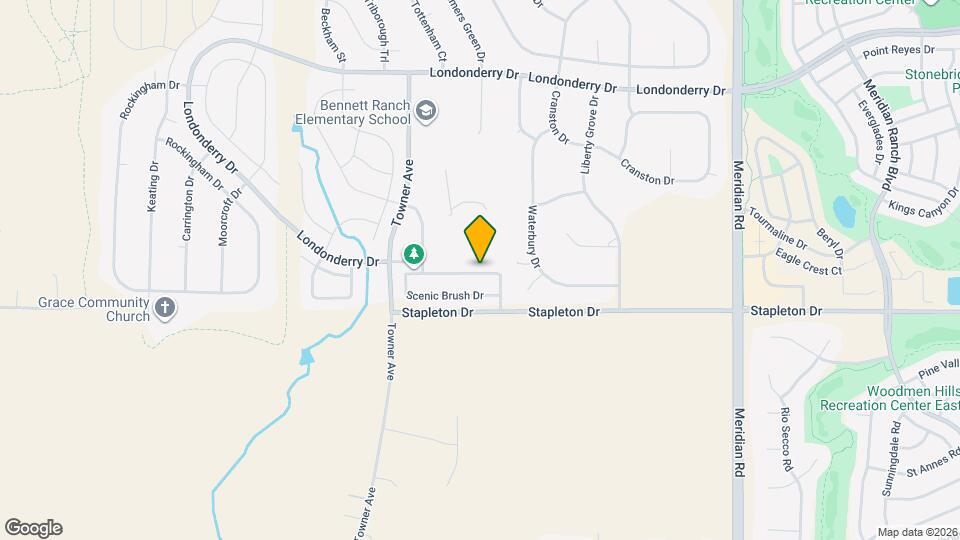 11309 Scenic Brush Dr Map and Location Details