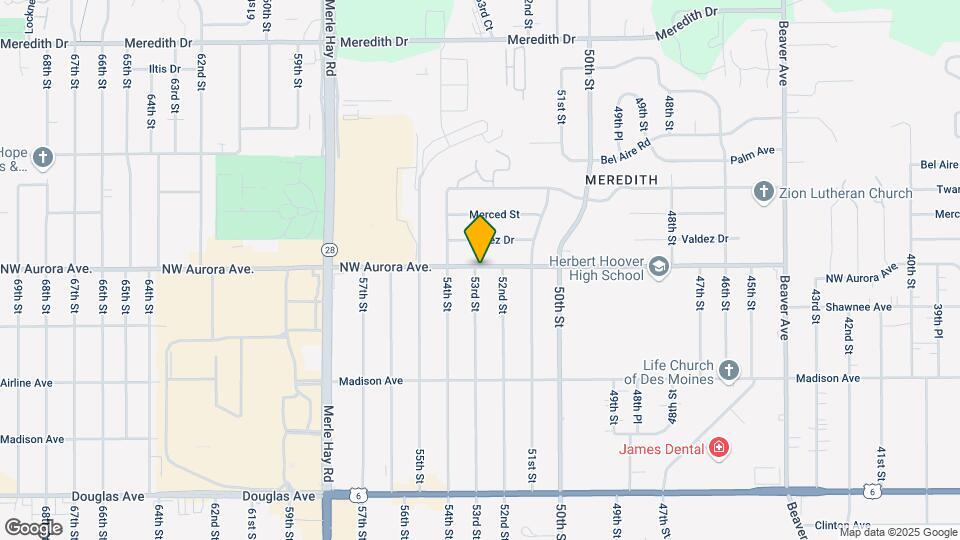 4155 53rd St Map and Location Details