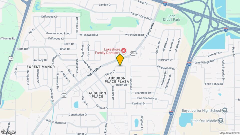 347 Oriole Dr Map and Location Details