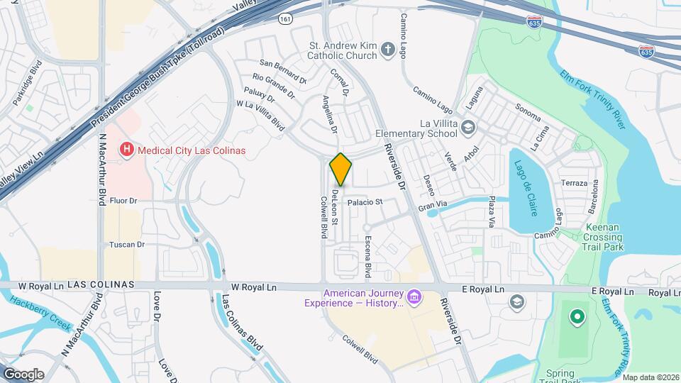 6726 DeLeon St Map and Location Details