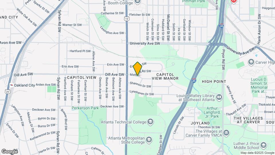 570 Mellview Ave SW Mapa y Detalles de la Ubicación