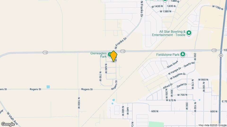 623 W 930 N Map and Location Details