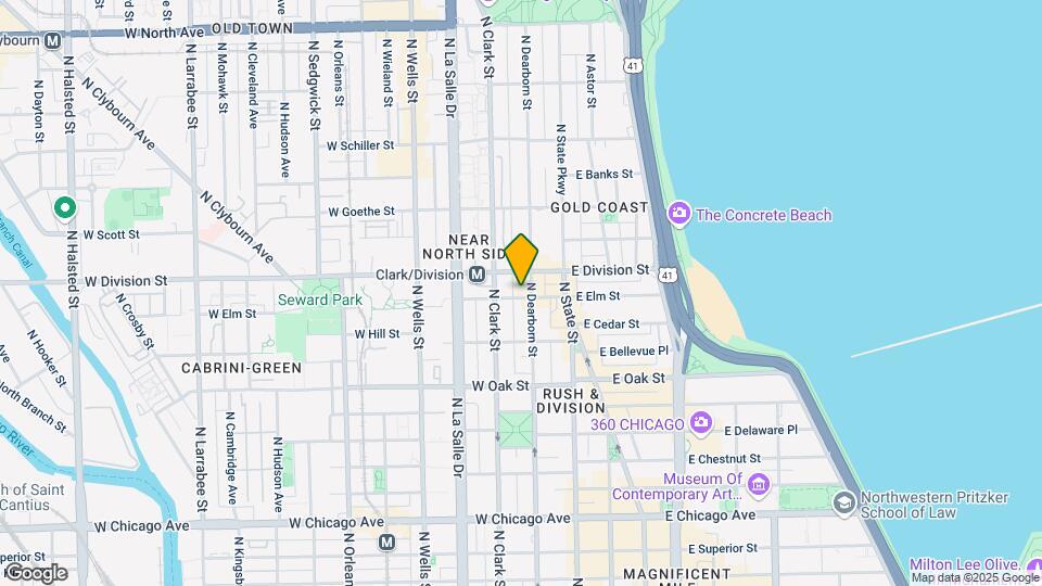 1150 N Dearborn St, Unit M01B Mapa y Detalles de la Ubicación