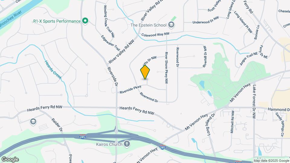485 Riverside Pkwy Map and Location Details