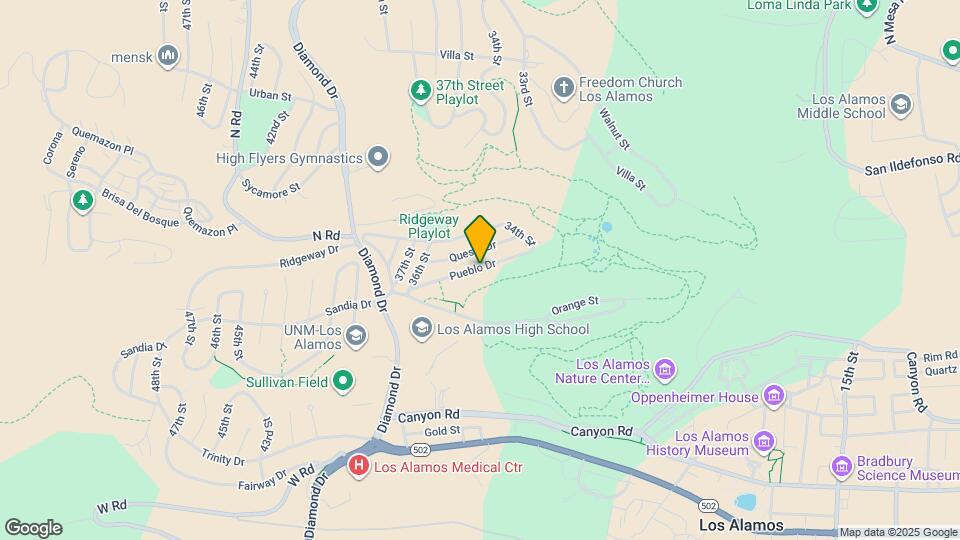 3509 Pueblo Dr Map and Location Details