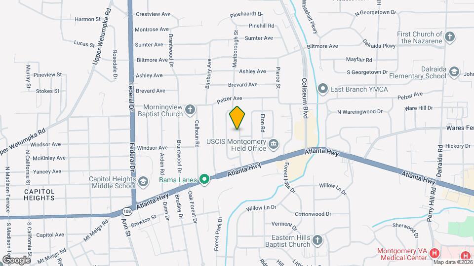 105 Marlborough St Map and Location Details