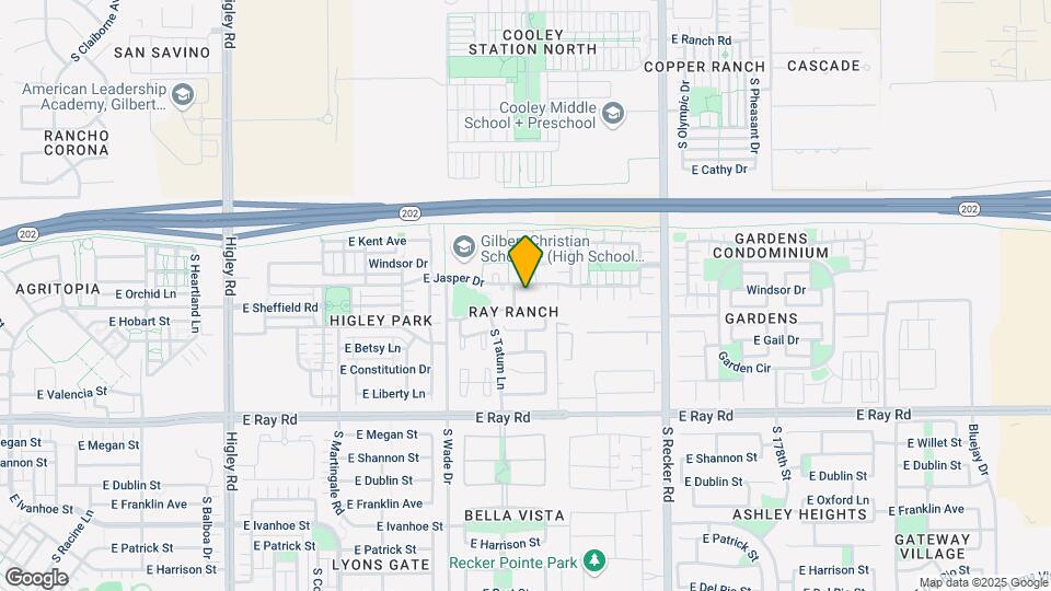 3745 E Jasper Dr Map and Location Details