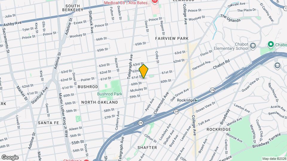 448 60th St Map and Location Details