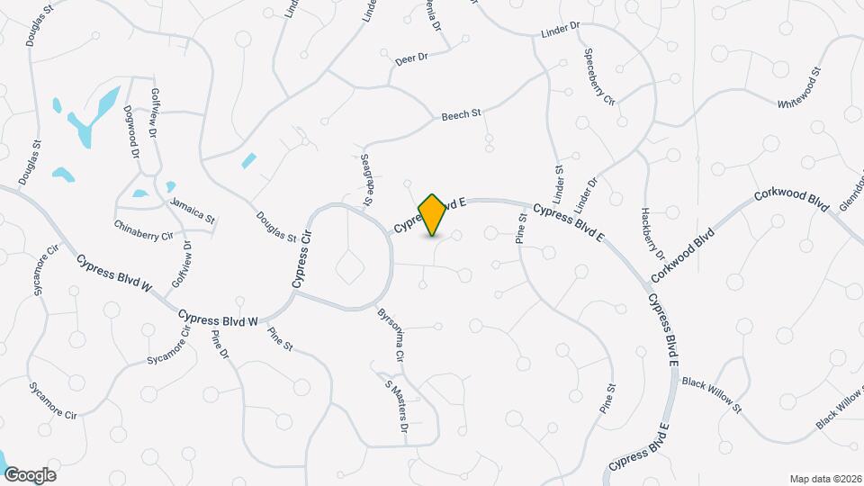 6 Shumard Ct N Map and Location Details