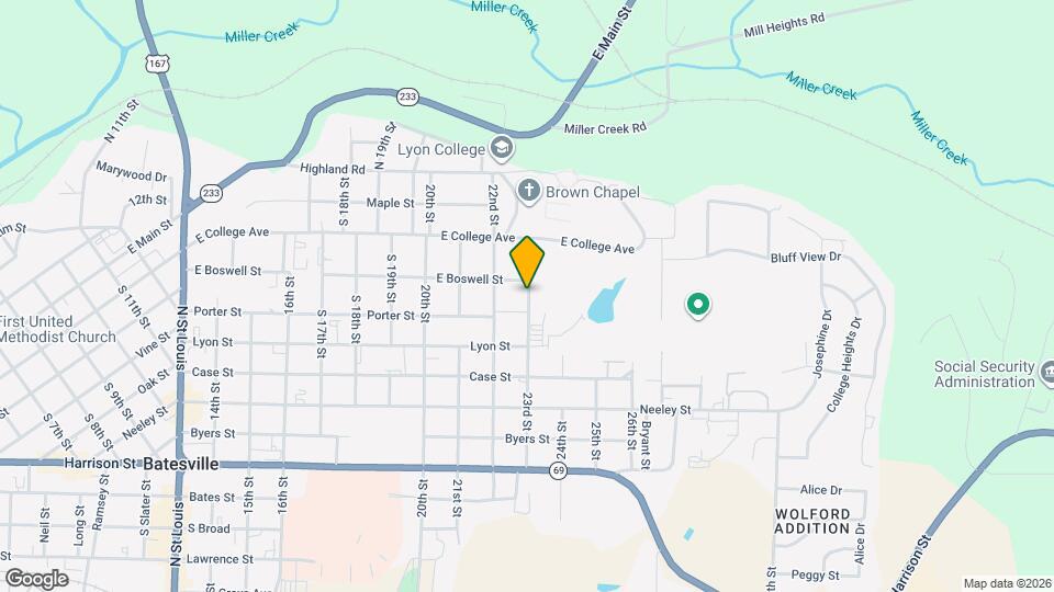 450 23rd St Map and Location Details