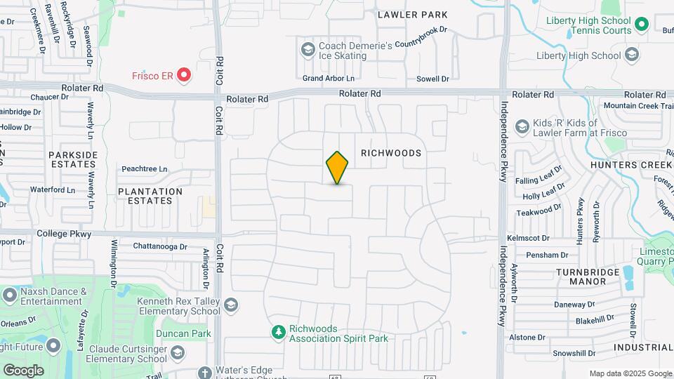 13513 Mardi Gras Ln Map and Location Details