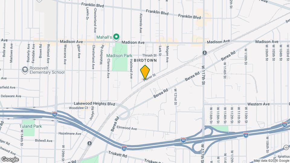 12705 Plover St Map and Location Details
