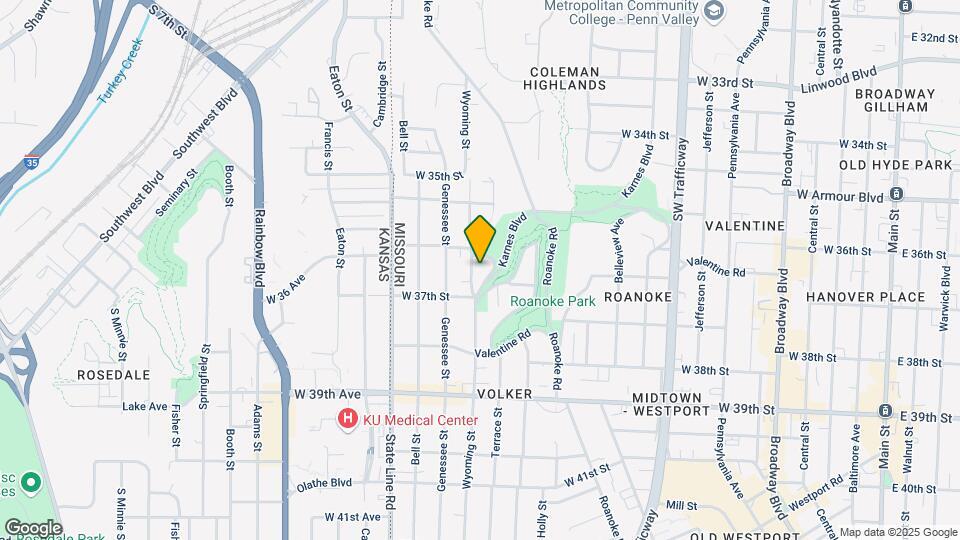3619-3621 Wyoming St Map and Location Details