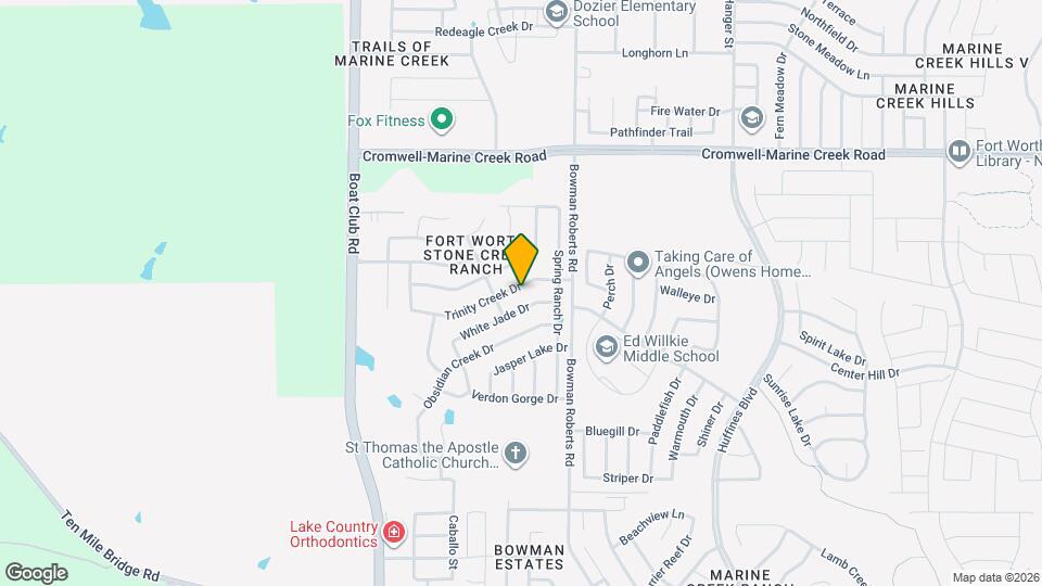 6245 Trinity Creek Dr Map and Location Details