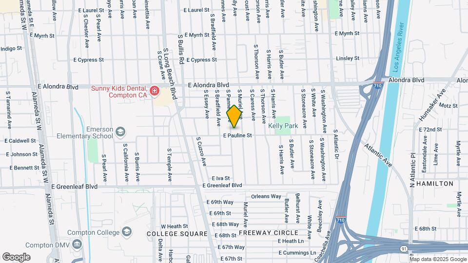 16332 S Pannes Ave Map and Location Details
