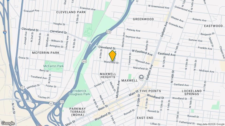 426 Hart Ave Map and Location Details