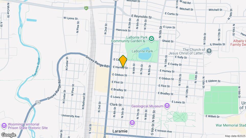 416 E Harney St Mapa y Detalles de la Ubicación