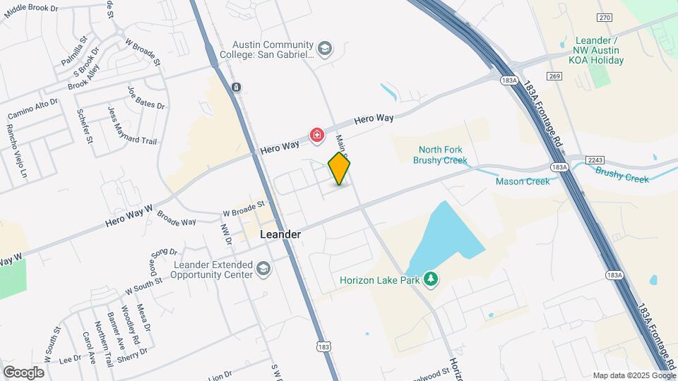 320 La Escalera Dr Map and Location Details