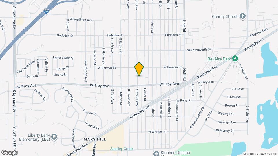 2943 S Rybolt Ave Map and Location Details