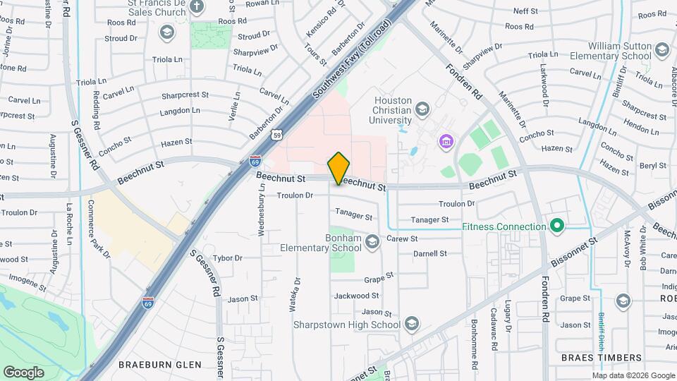 7626 Troulon Dr Map and Location Details