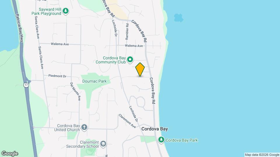 5120 Cordova Bay Rd Map and Location Details
