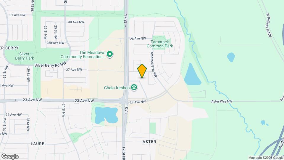 1530 Tamarack Blvd NW Map and Location Details