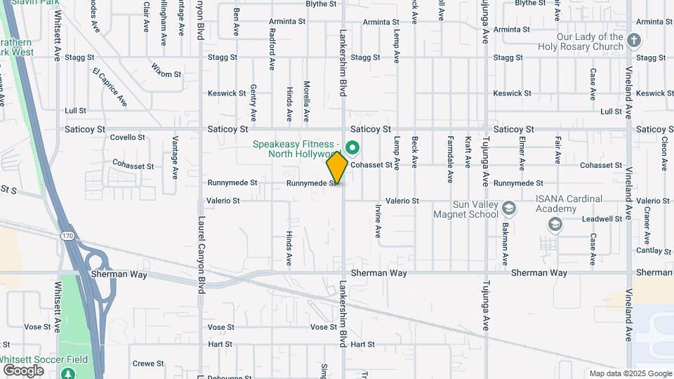 11720 Runnymede St Map and Location Details
