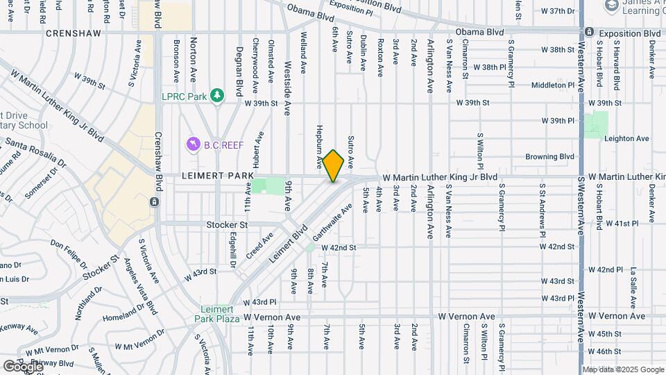 4089 Leimert Blvd Map and Location Details